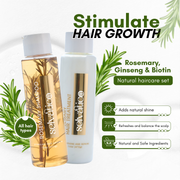 Rosemary Shampoo and Conditioner SET Selvatico
